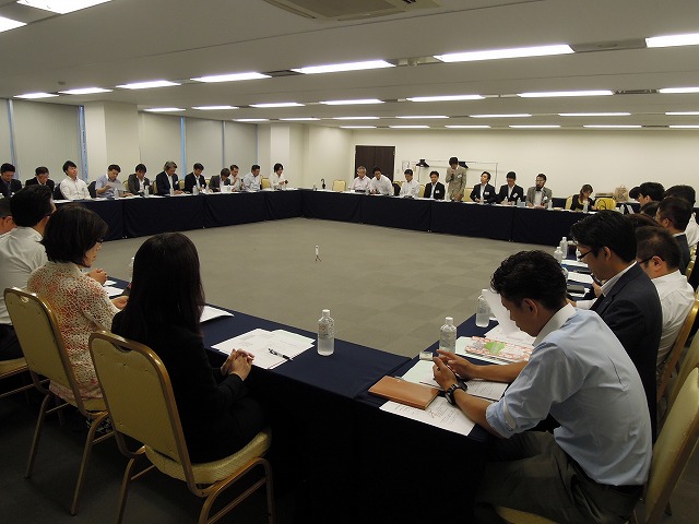 正副部会長会議の様子